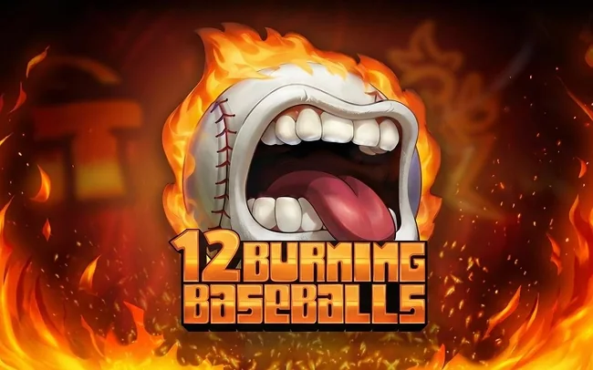 12 Burning Baseballs